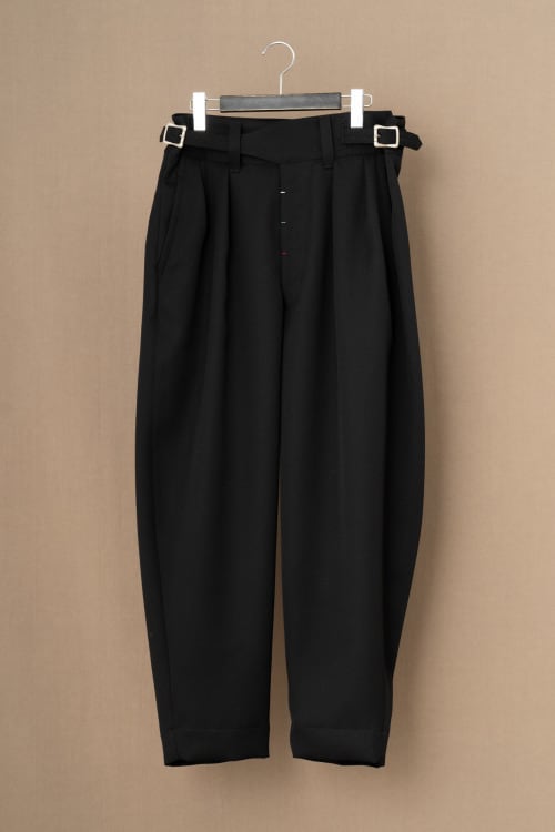 パンツ Leh band wide slacks LEH 
