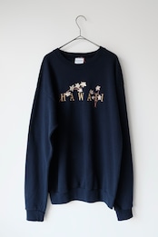 Hawaii embroidred sweat shirt