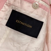 EATNATION エストネーション 背抜き テーラードジャケット 46/ピンク系 メンズ