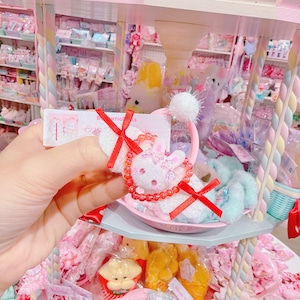 【M4】62-21うさぎマスコットヘアゴム