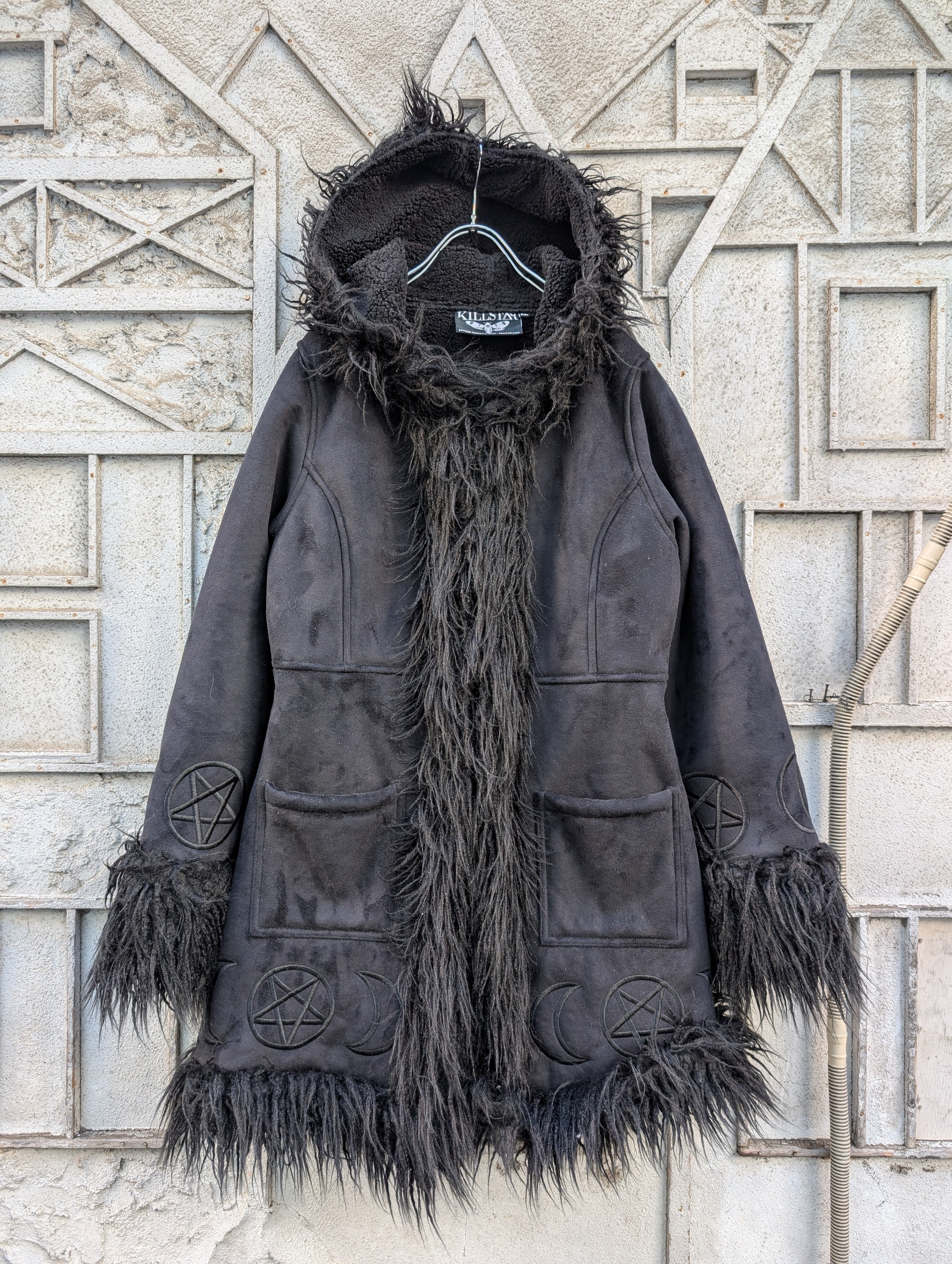 "KILLSTAR" gothic fur jacket