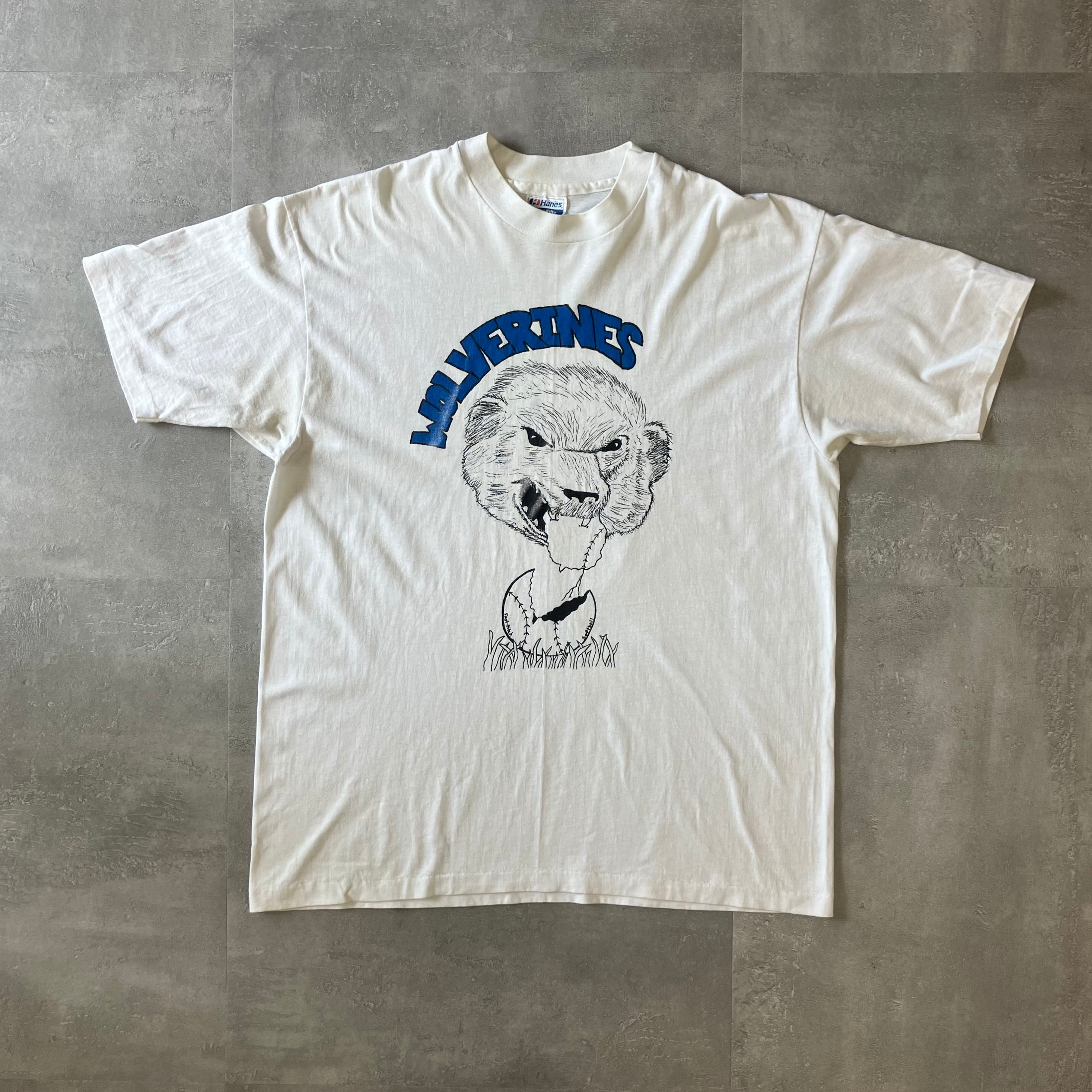 Hanes ヘインズ 90s usa製 プリントTee XL No.2536