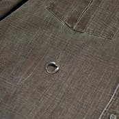 LL Bean cotton canvas convertible sleeve shirt