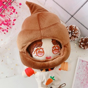 【うんちゃん被り物　ぬい服】あんスタ　衣装　着ぐるみ　ぬいぐるみ　洋服　小物　アクセサリー　ちびぬい　ドール　アイドル　韓国　台湾 NCT EXO　15㎝ぬいぐるみ　20㎝ぬいぐるみ