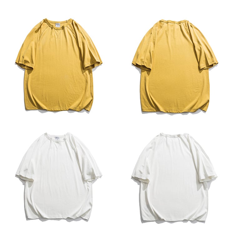 ★COLOR COTTON LOOSE T-SHIRT (unisex)　09040