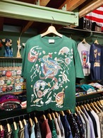 80's~ Churinga Designs Print T-shirt【M】