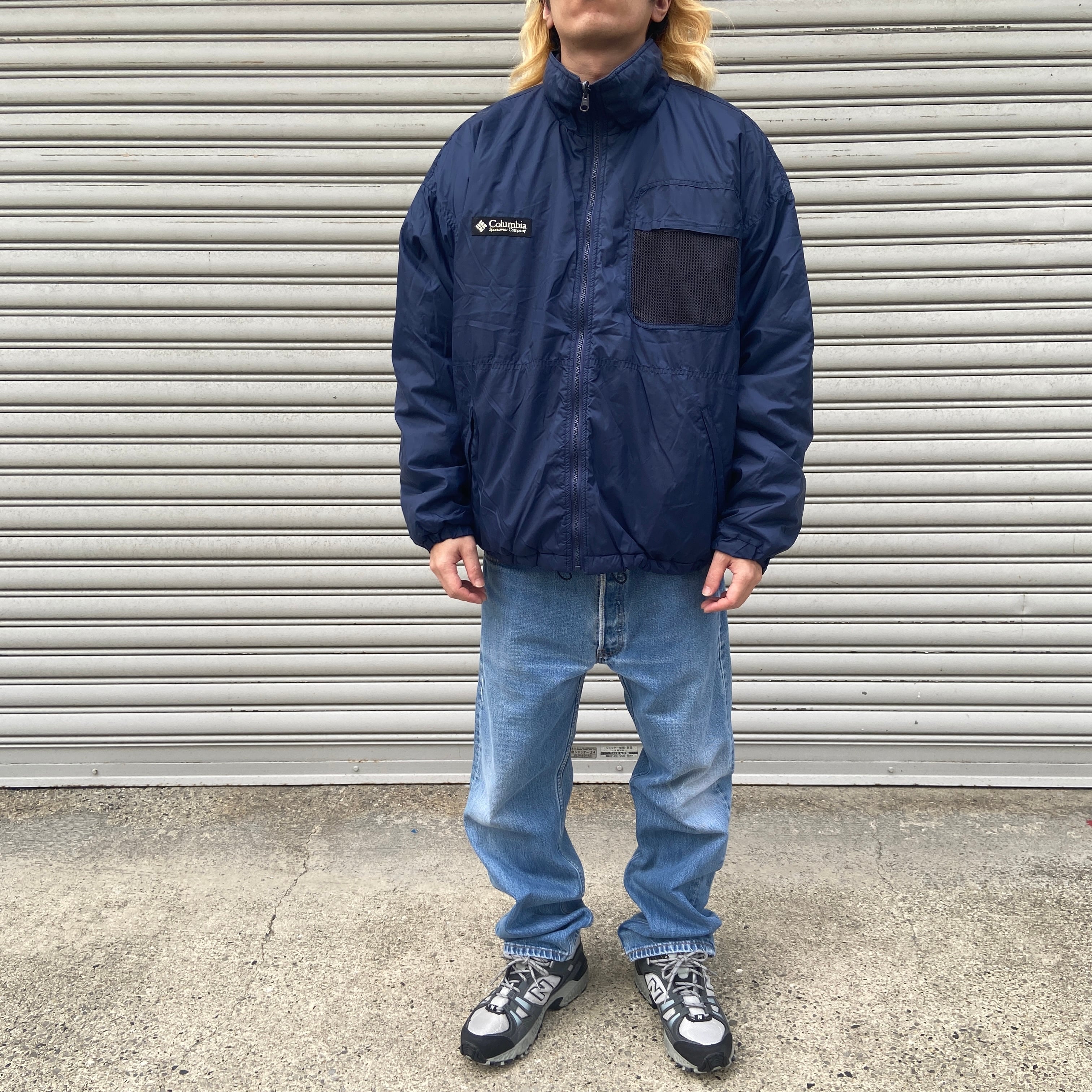 コロンビア　Columbia 希少90s 人気カラー　ナイロンジャケット