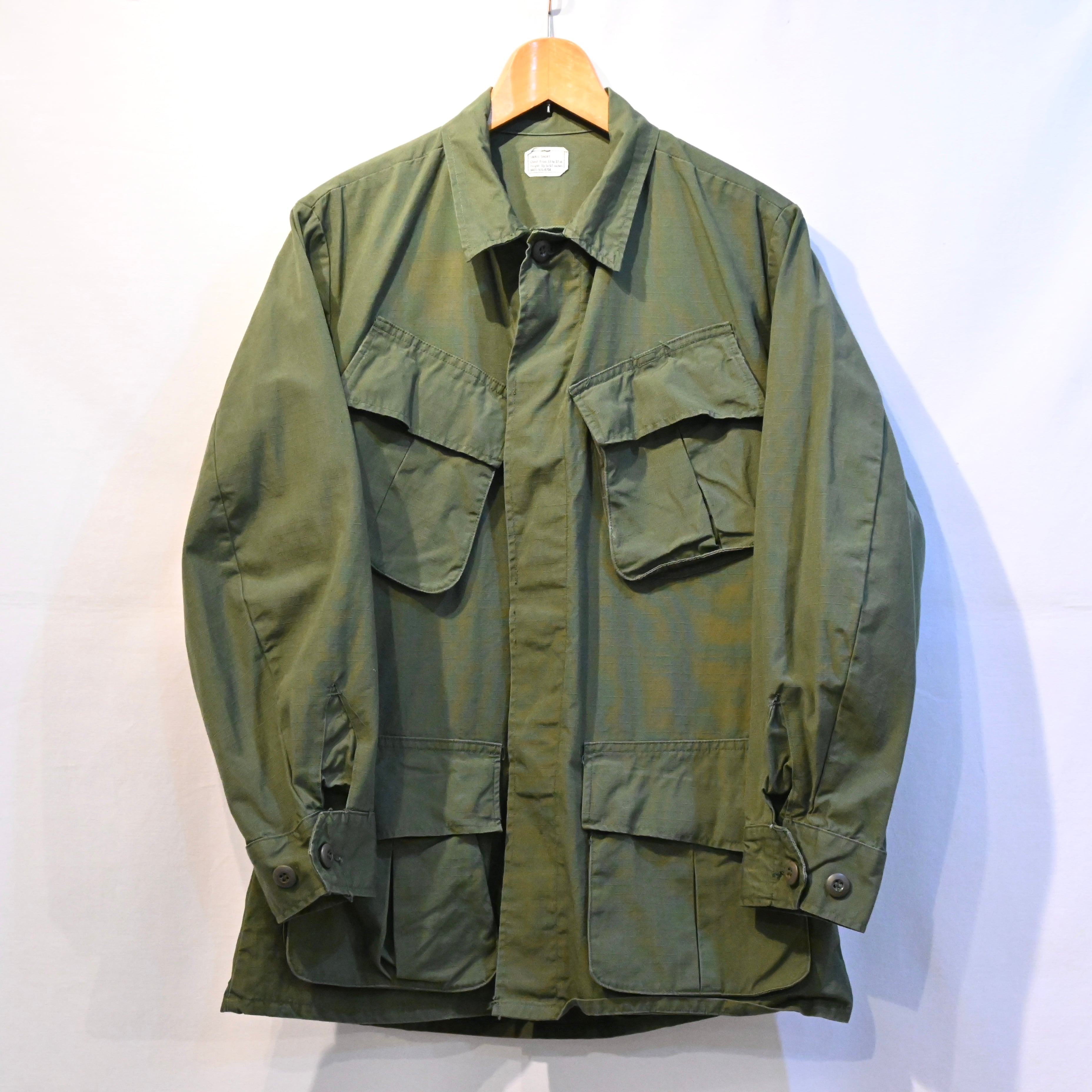 U.S.Army jungle fatigue jacket 4th アメリカ軍 ジャングルファティーグ