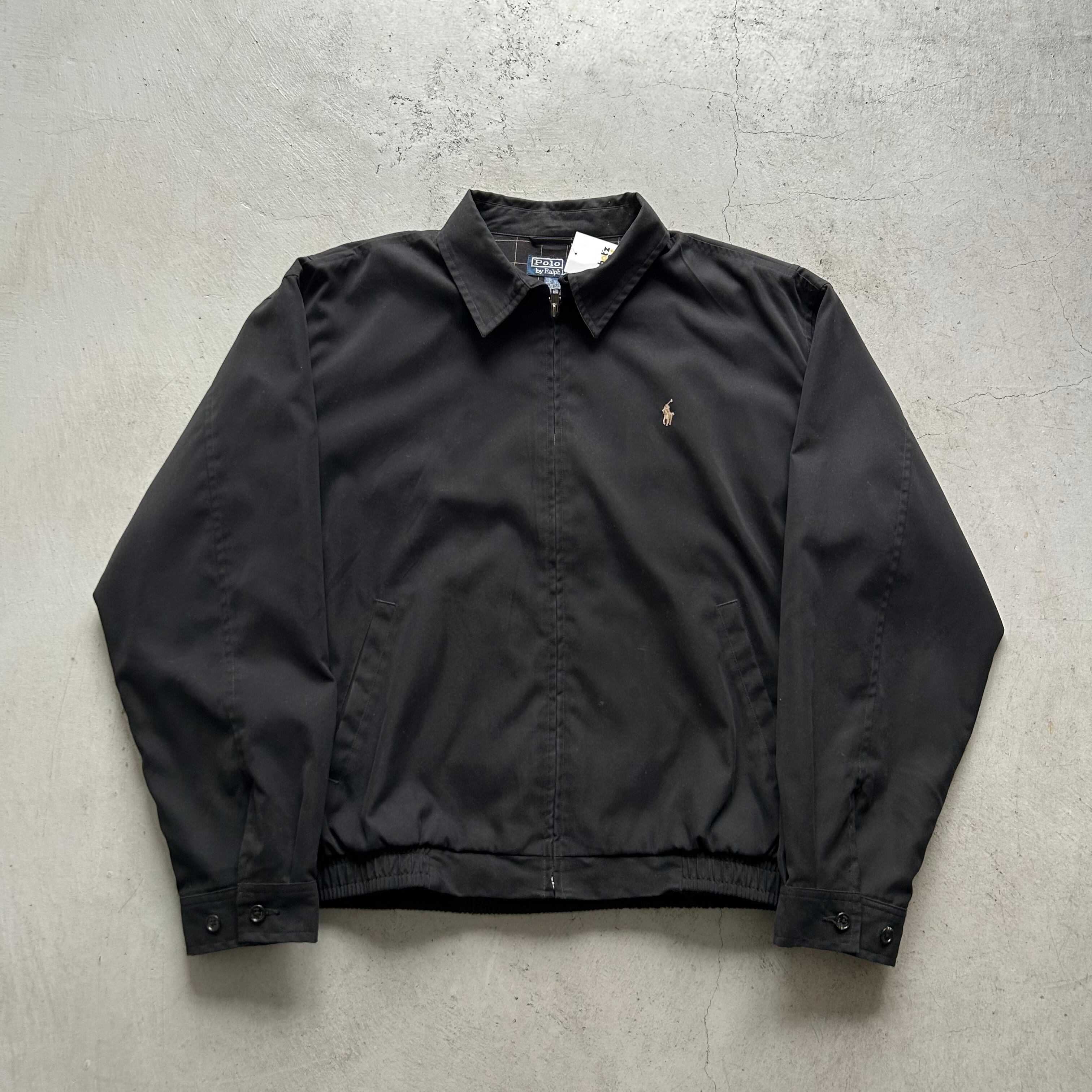 2000s Polo by Ralph Lauren swing top jacket "black"(31)【高円寺店】