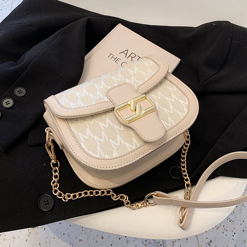 サマーチェーン 夏物 スクウェア ハンドバッグ メッセンジャーバッグ 手作りハンドバック65586254034