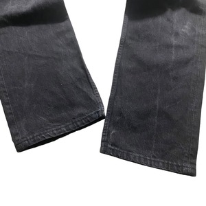 vintage 1990’s LEVI’S 501 “UK” black denim pants