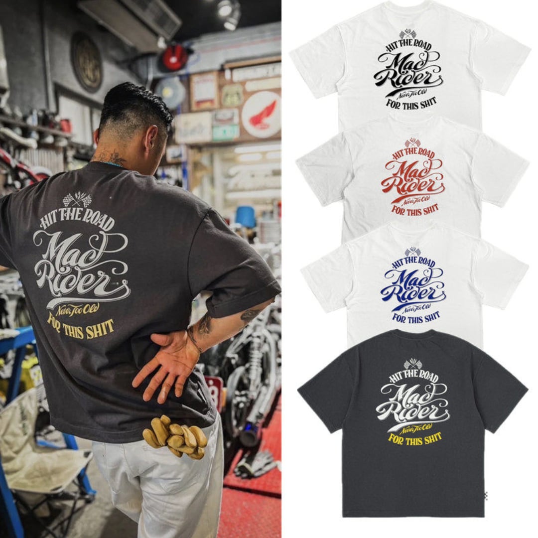 American Street Motorcycle Retro Print(GV449)
