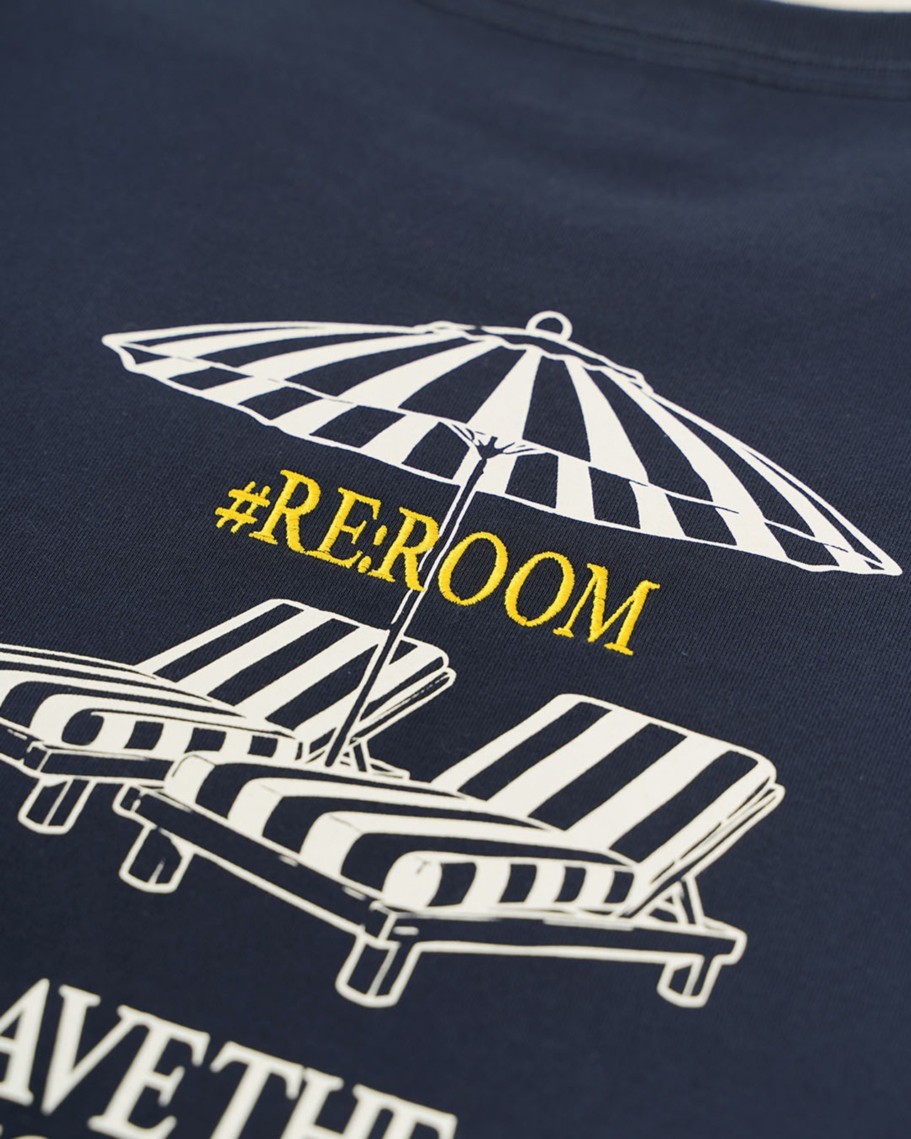 【#Re:room】MESSAGE PRINT T-SHIRT［REC915］