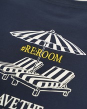 【#Re:room】MESSAGE PRINT T-SHIRT［REC915］