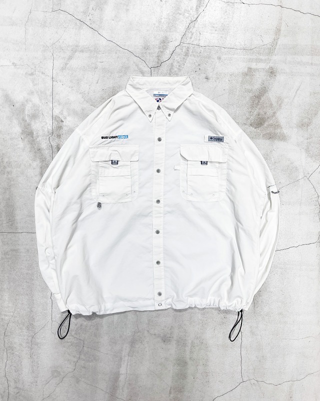 【Used CUSTOM】Columbia PFG DRAW CORD L/S SHIRTS