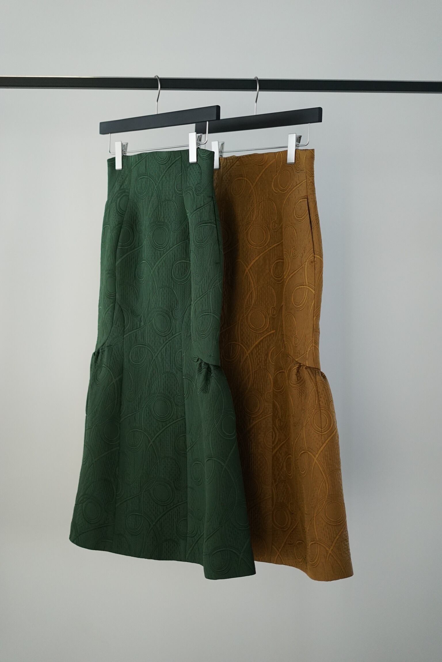 スカート JomonArabesque Triple LayerJacquardSkirt JomonArabesque Triple LayerJacquardSkirt