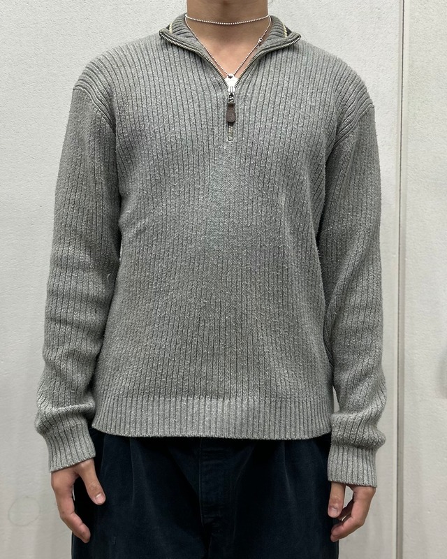 90's~00's Polo by Ralph Lauren Half Zip Cotton Knit ''ポニー無し''【下北沢店】