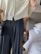 【新作5%OFF・3日間】High TR Slacks_2colors