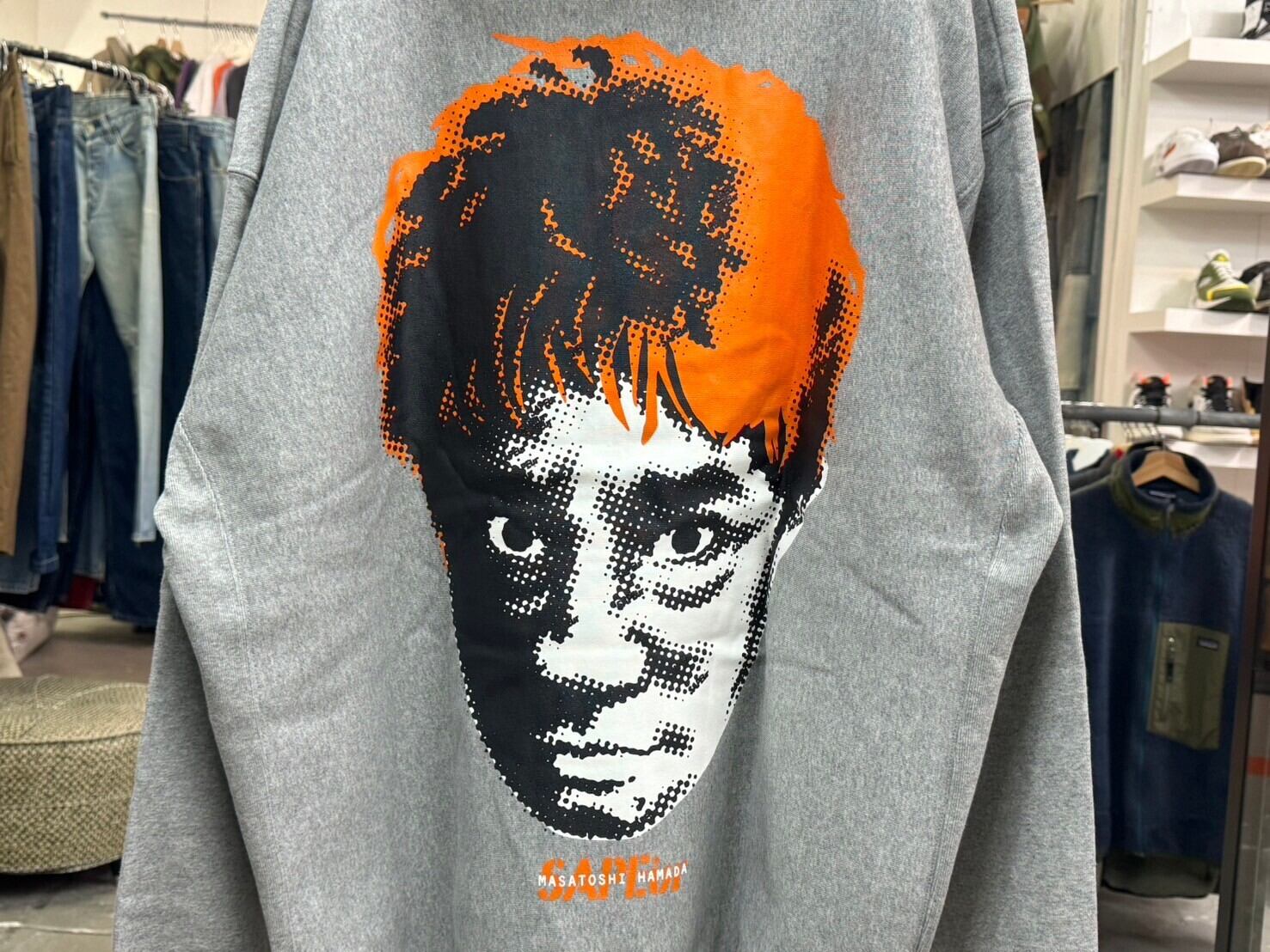 SAPEur × MASATOSHI HAMADA SWEAT HOODIE GREY XXL 16349 | BRAND  