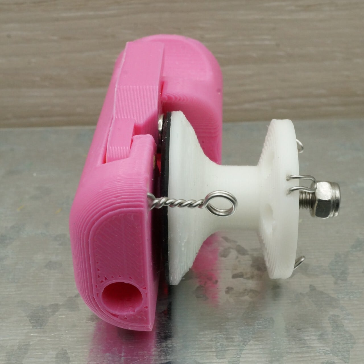 ワカサギ電動リールモジュール（ダイソー電消し用・ピンク） | Pay ID