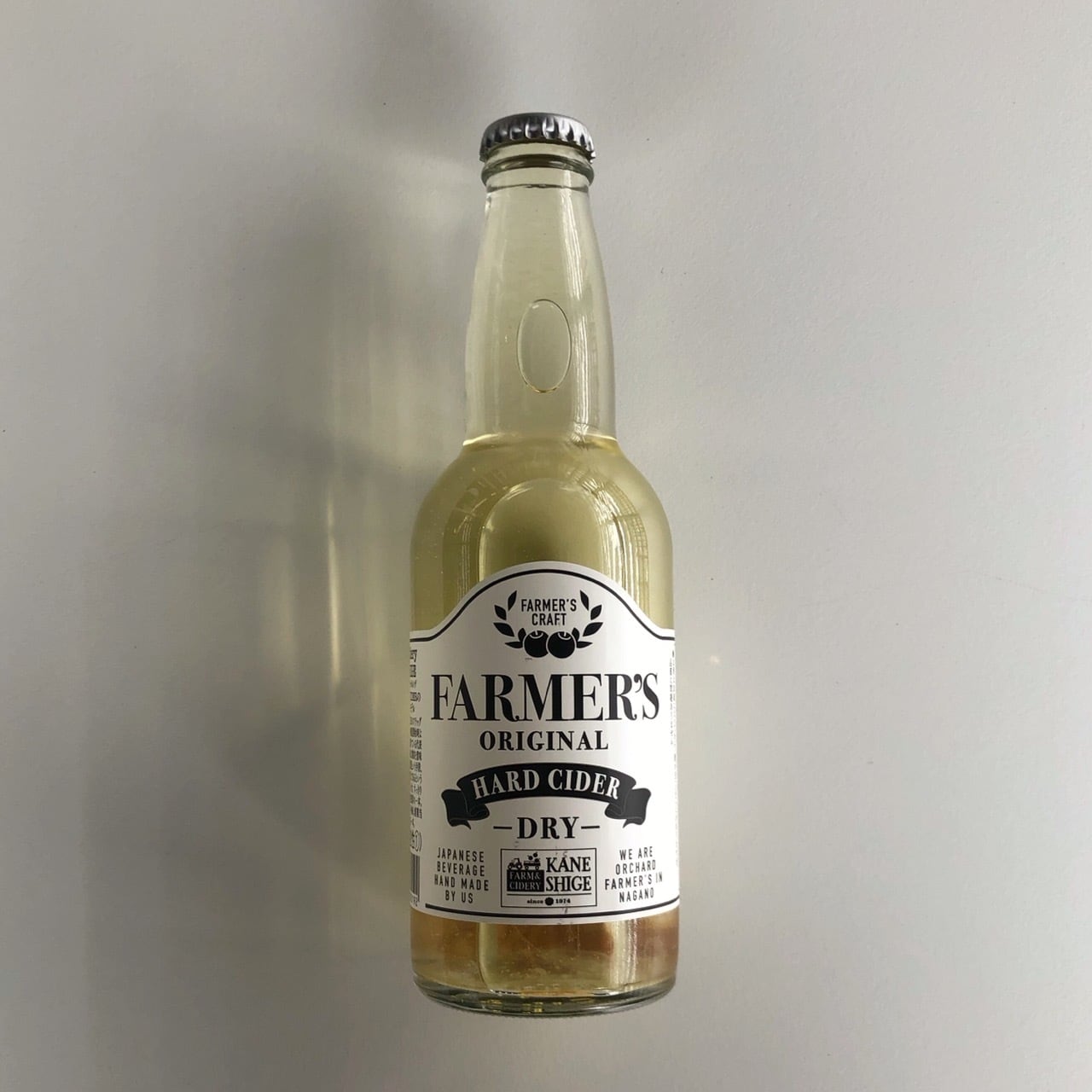 りんすけ品 ご依頼品 Farmer's Craft Cider 330ml カネシゲ農園 | POMGE 長野県産シードルと