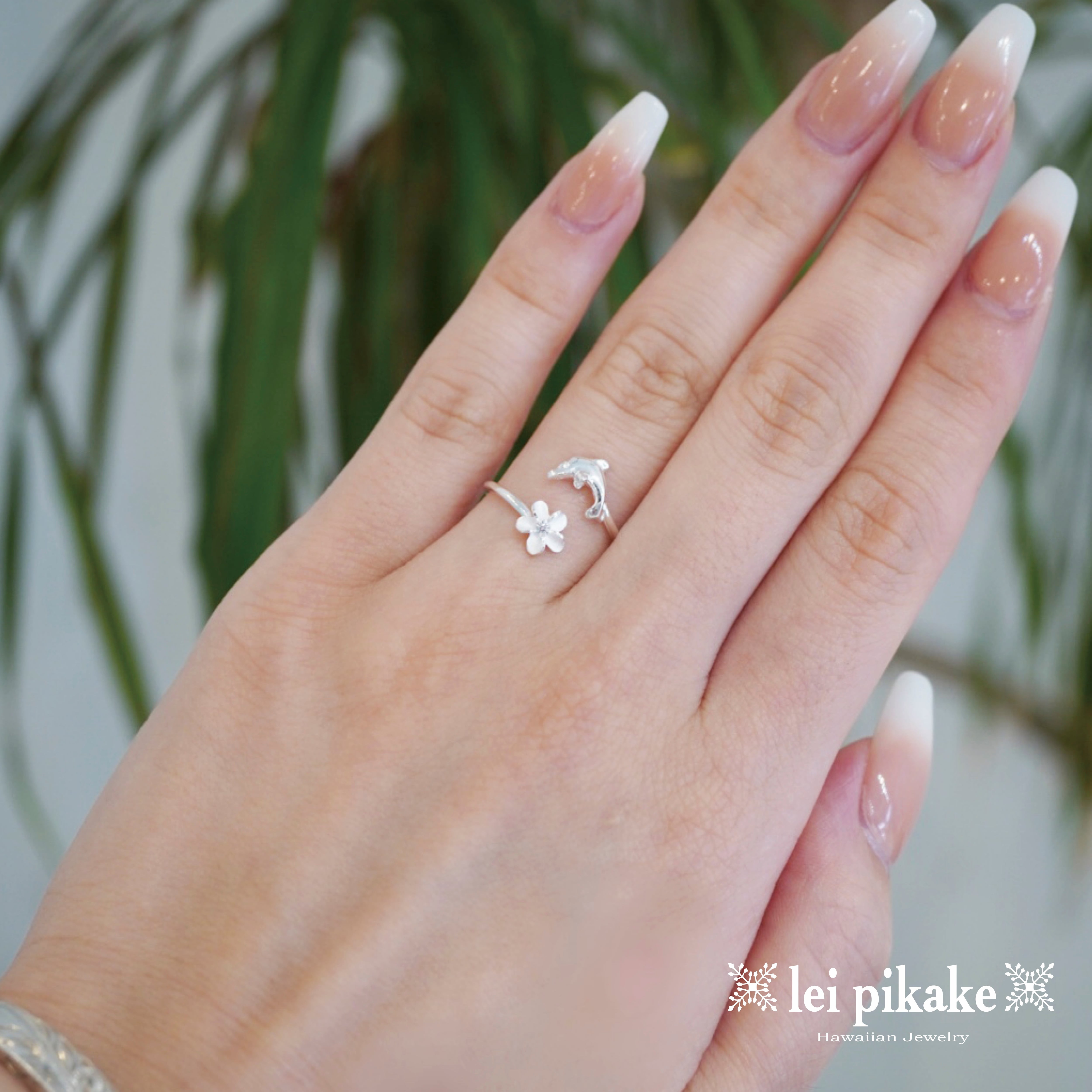 ドルフィン ピンキーリング&トゥリング 「幸運を運ぶ」「恋愛運上昇