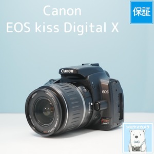 Canon EOS kiss Digital X 一眼レフ スマホ転送OK フルセット シロクマカメラ a7177