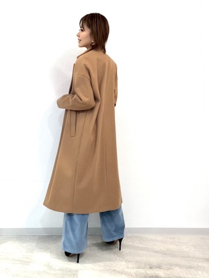 ダブルフェイスロングコート