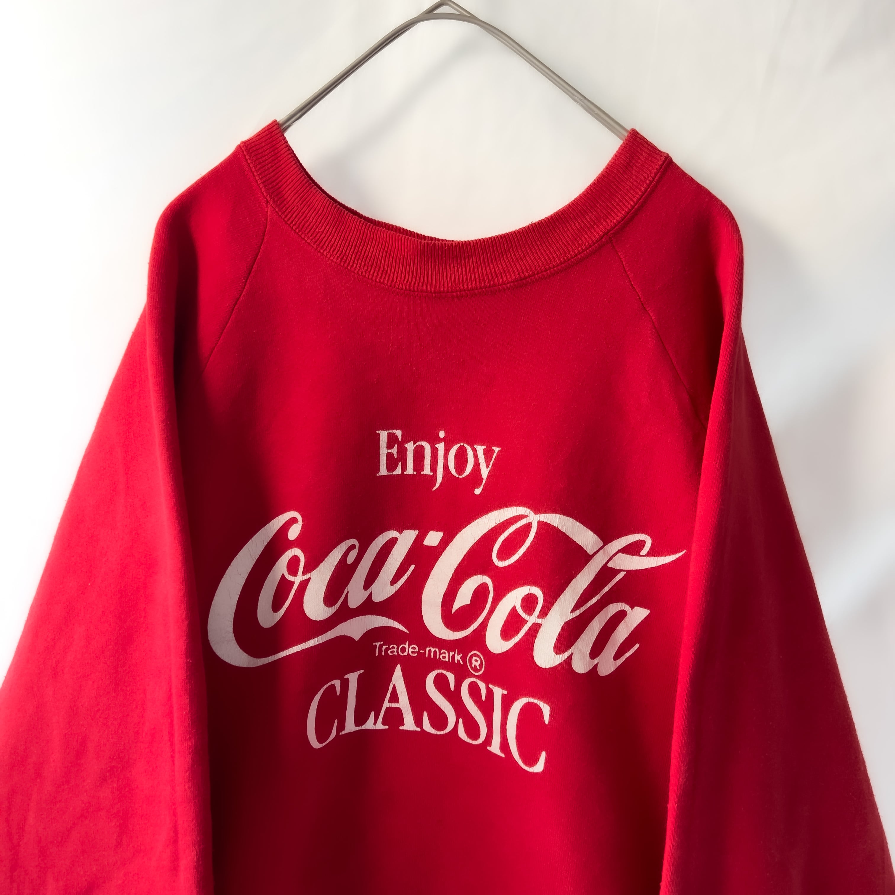 80s made in usa fruit of the room body XL “Coca - Cola” sweat