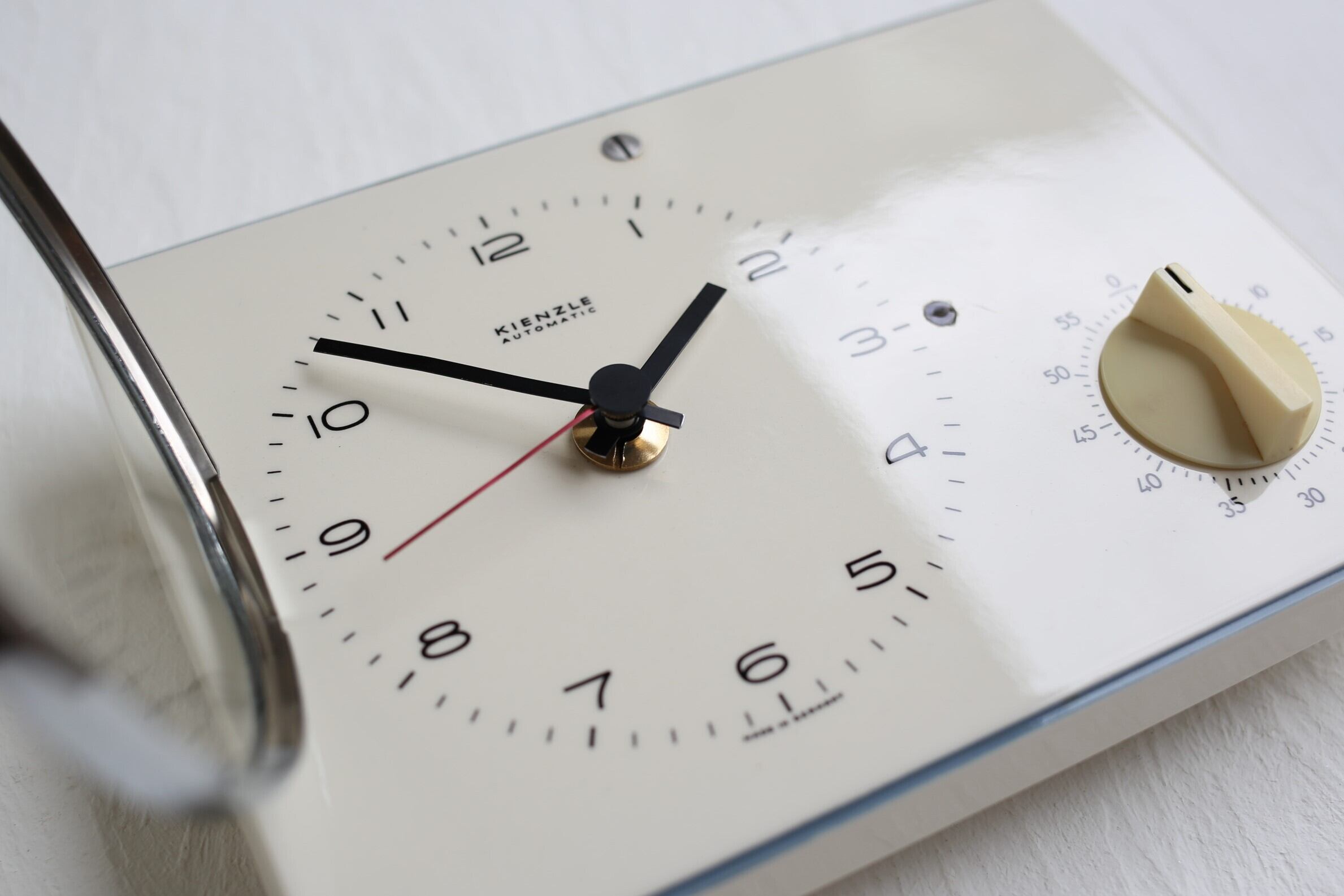 ドイツ アンティーク ヴィンテージ KIENZLE 陶器 キッチンタイマー付き