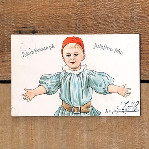 クリスマスカード「Jenny Nyström（イェニー・ニィストルム）」《200222-07》
