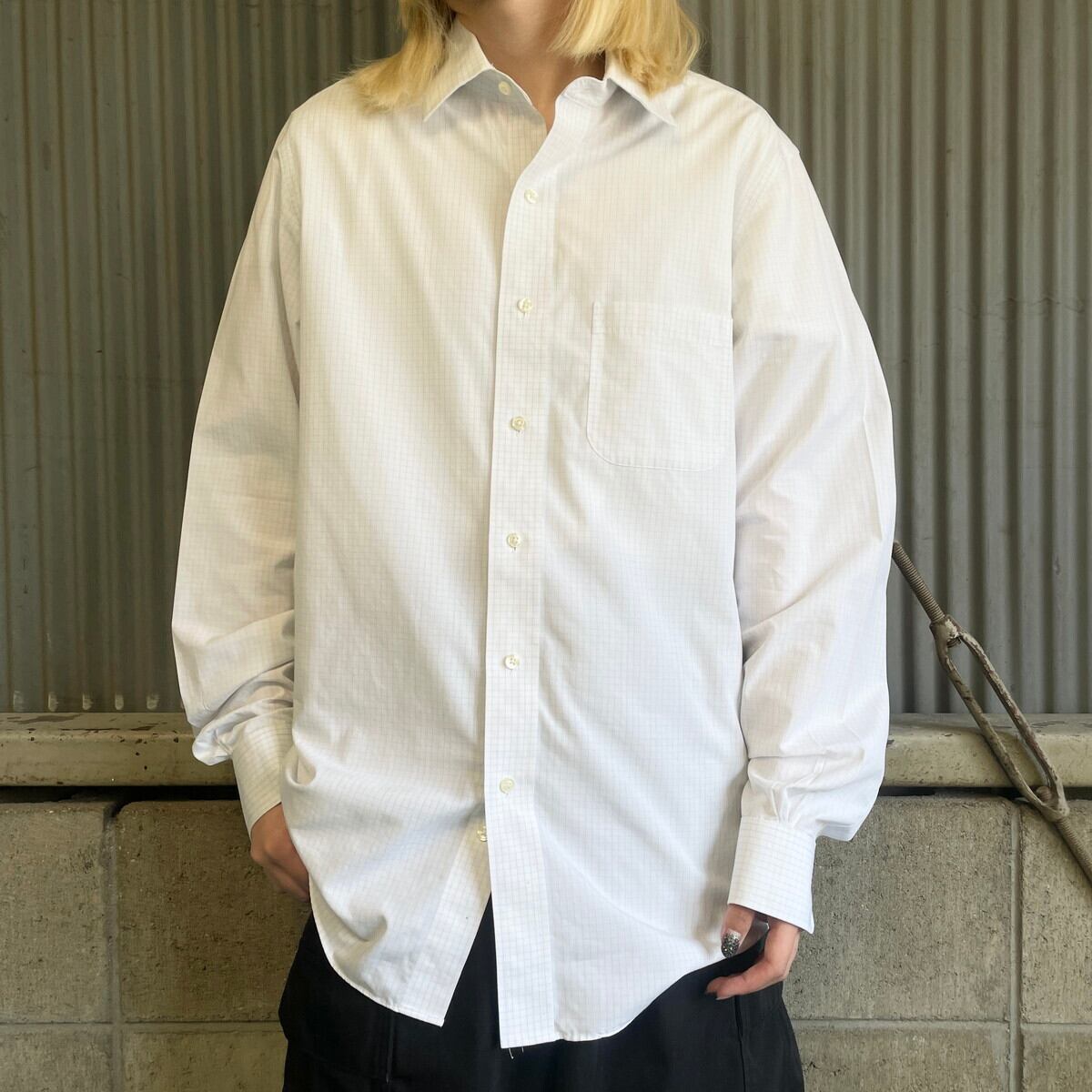 90年代 Brooks Brothers ブルックスブラザーズ チェックシャツ メンズM