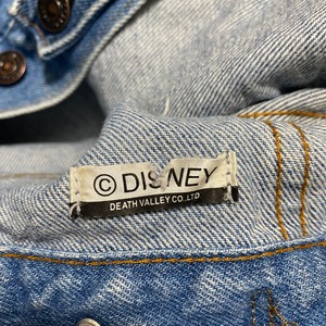 DEATH VALLEY × DISNEY customized denim jacket