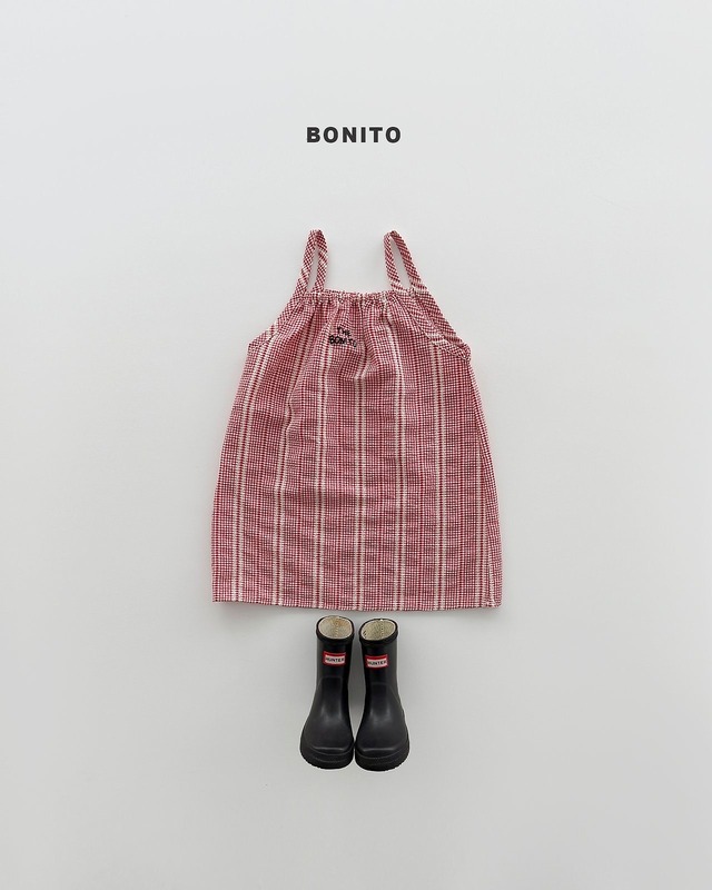 《予約》送料無料【BONITO】lily strap dress