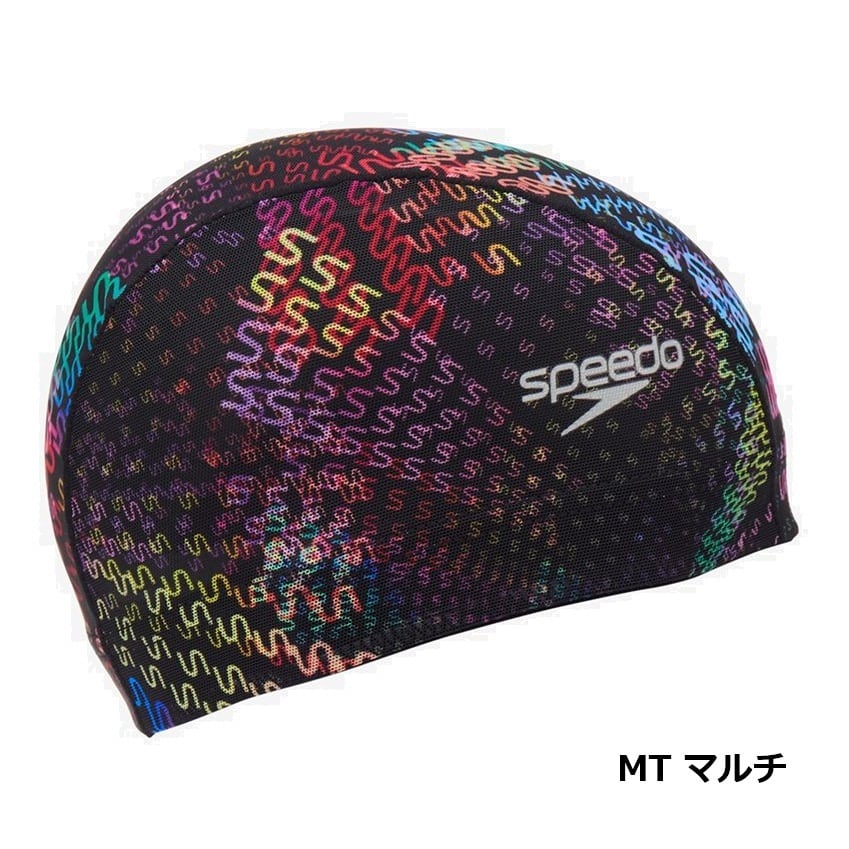 speedo メッシュキャップ SE12608 スイムキャップ 水泳 帽子