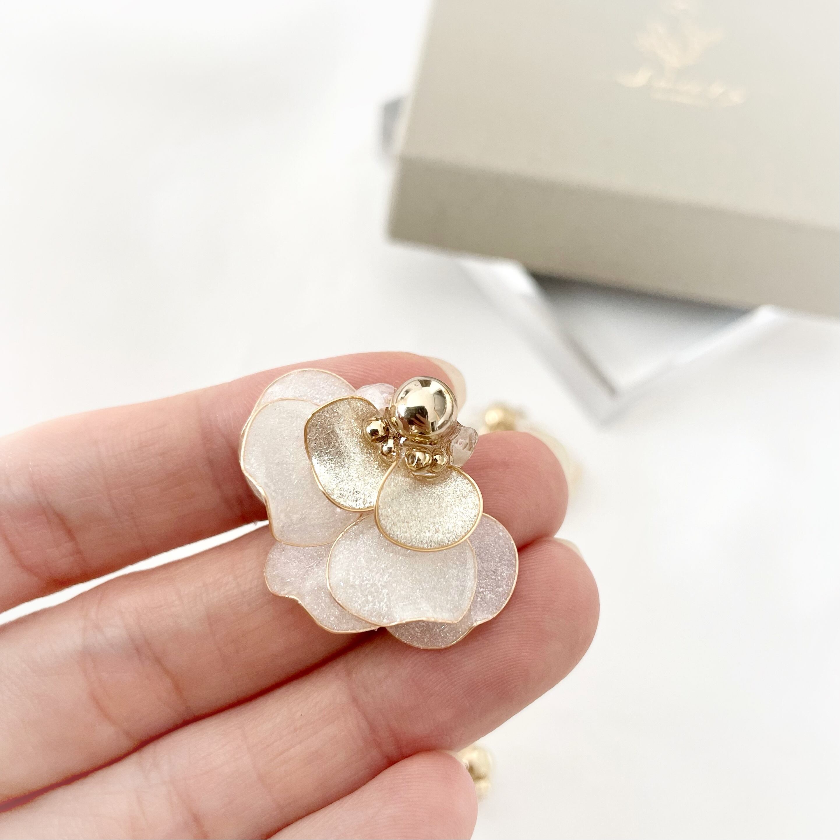 Bloom〜】ブルーム ピアス・イヤリング | Sweets Accessory