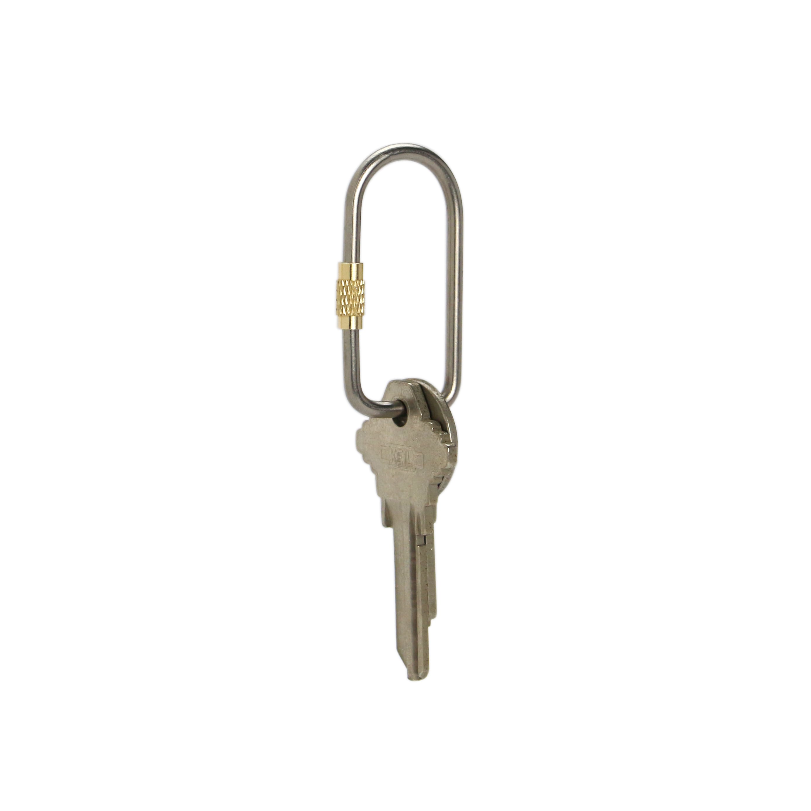 Titanium Screw Lock Keyring 