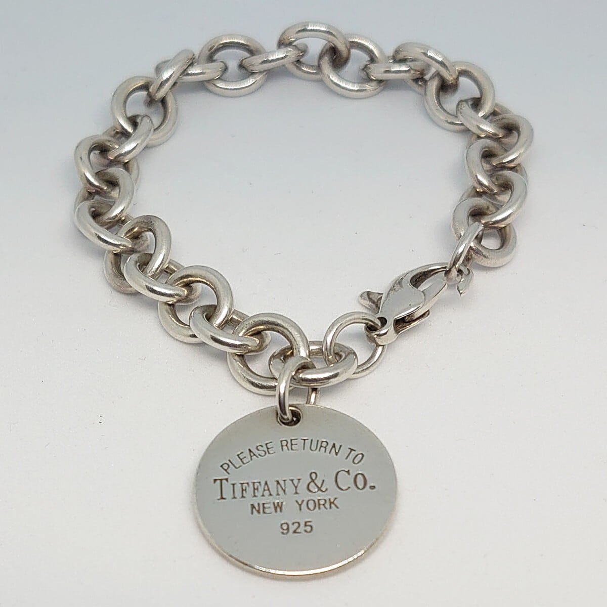 TIFFANY & Co. ティファニー リターントゥ ラウンドタグ ブレスレット シルバー925 Y00095 | 大和屋質店　前橋三俣店  powered by BASE