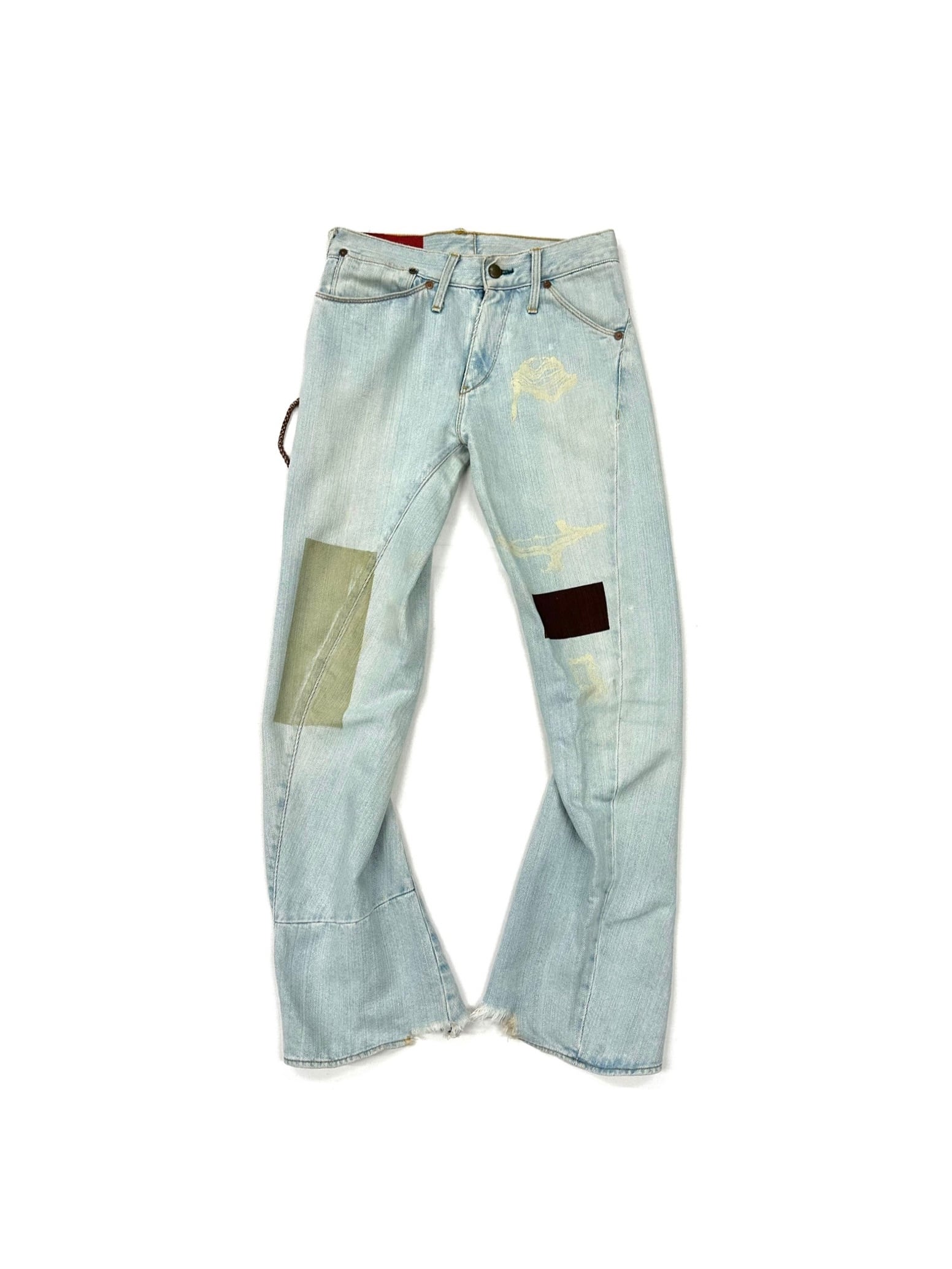 SAINT LAURENT JEANS by HEDI SLIMANE Shallow Navy Jeans | ETRAK