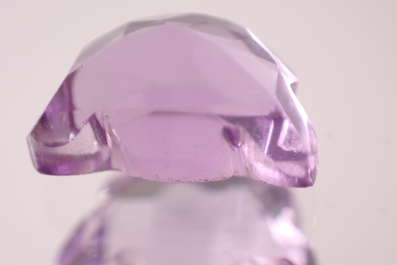 アメジスト(猫カット)　1.38ct　[D11‐542]