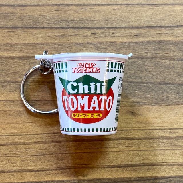 Cup Noodle Chili Tomato Keychain