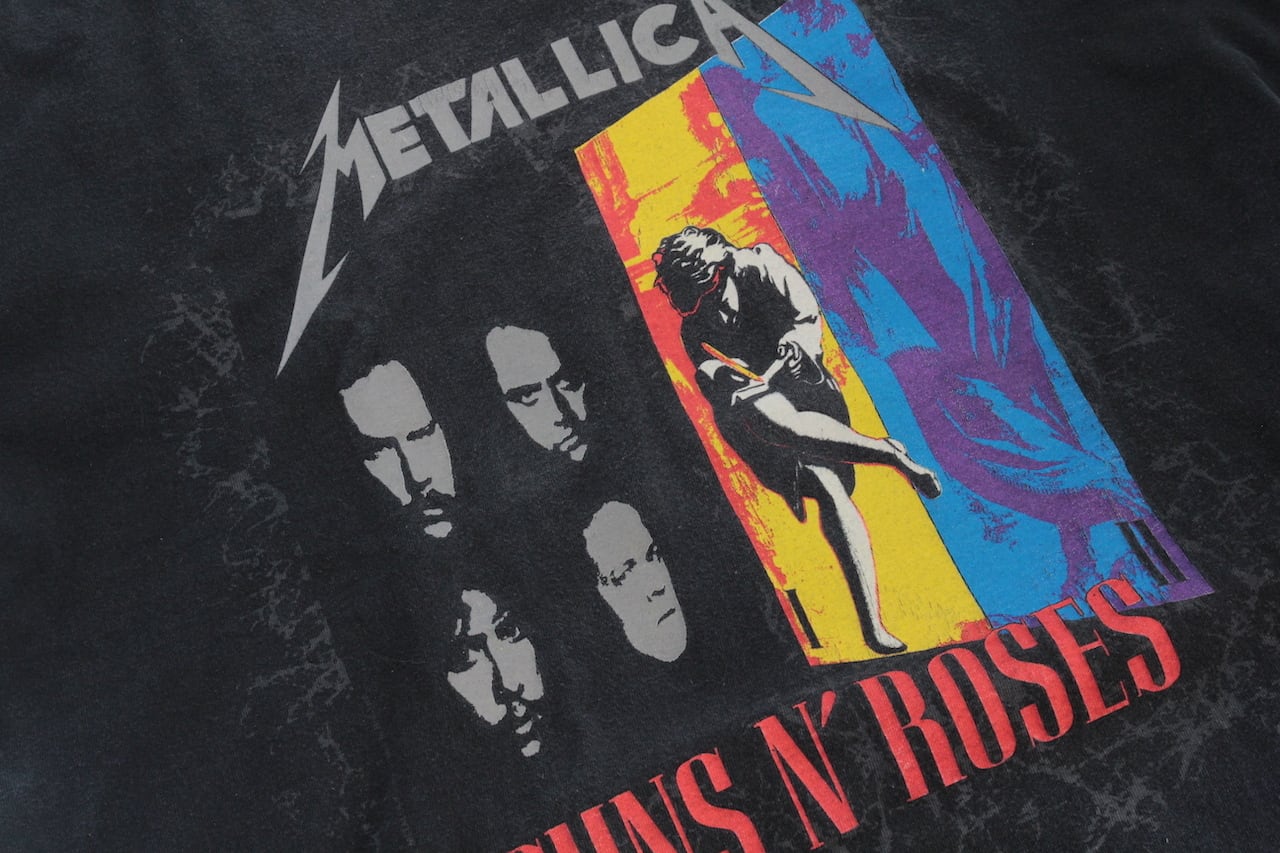METALLICA×GUNS N'ROSES Tour T-shirt | RM ism FUKUOKA