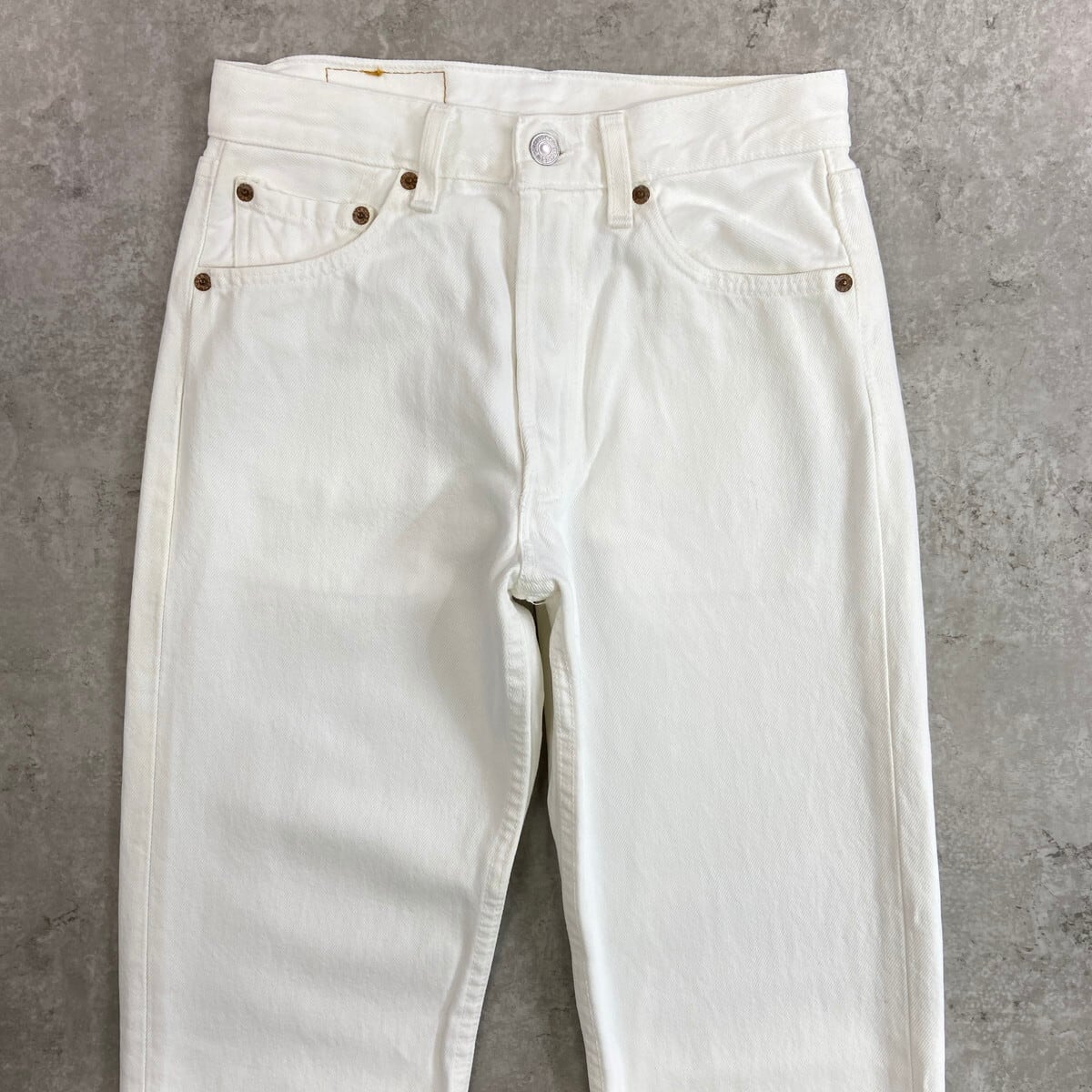 90年代 USA製 Levi's リーバイス 501 ホワイトデニムパンツ ストレート