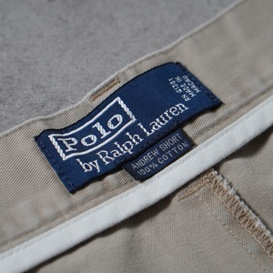 Polo by Ralph Lauren POLO CHINO "ANDREW SHORT" beige [W38] 古着