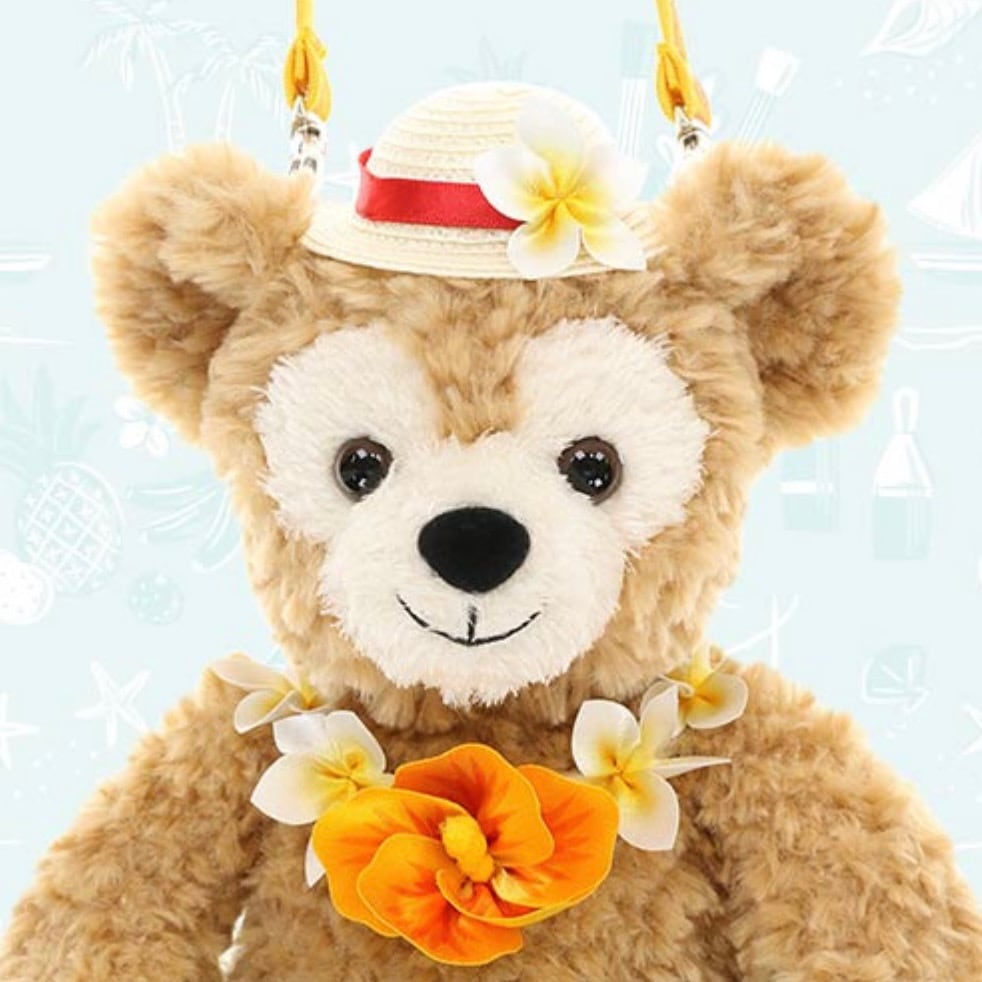 ダッフィー パスケース ぬいぐるみ サニーファン 浮き輪 ダッフィー&フレンズ ディズニーシー 公式 ダッフィー サニーファン2021 グッズ 夏のイベント