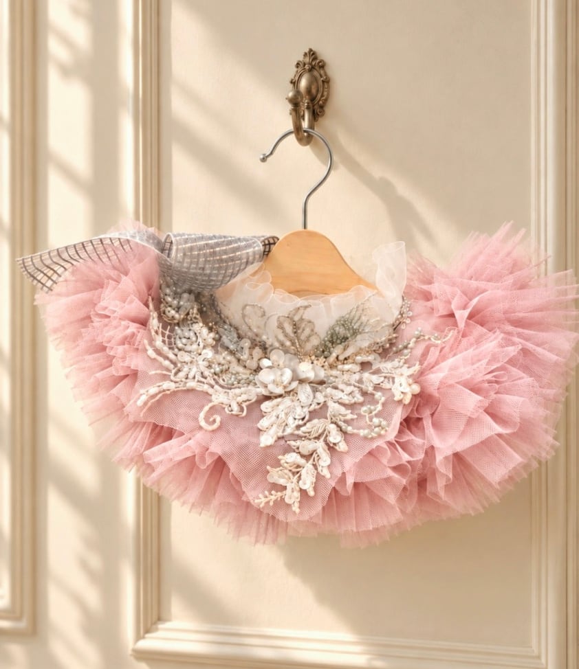 予約【Loocia】Etoile Handmade Custom Cape (Pink)