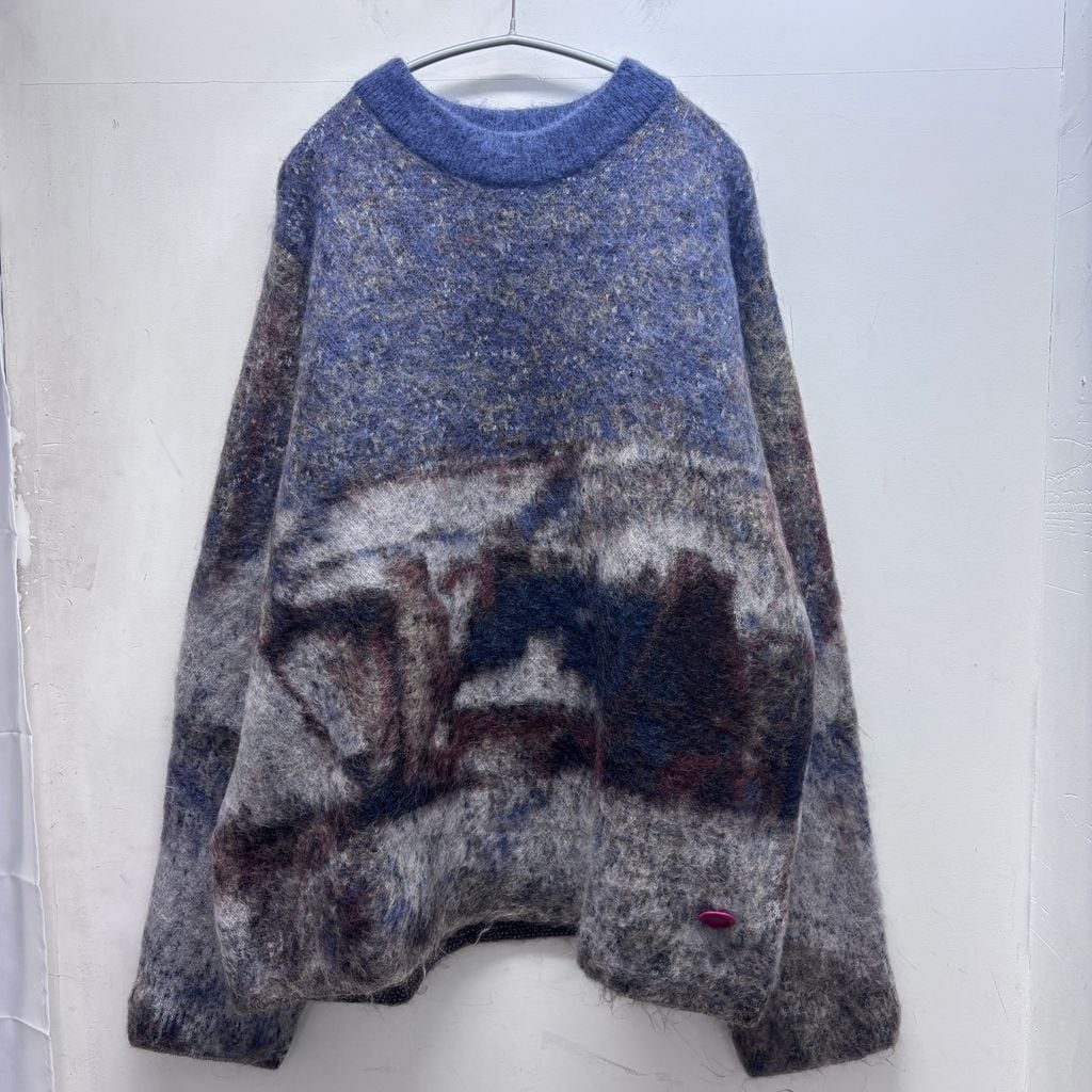 シンヤコズカ　モヘアニット　22AW SHINYAKOZUKA シンヤコヅカ 22AW Kroyer RECOLLECTION モヘアニット