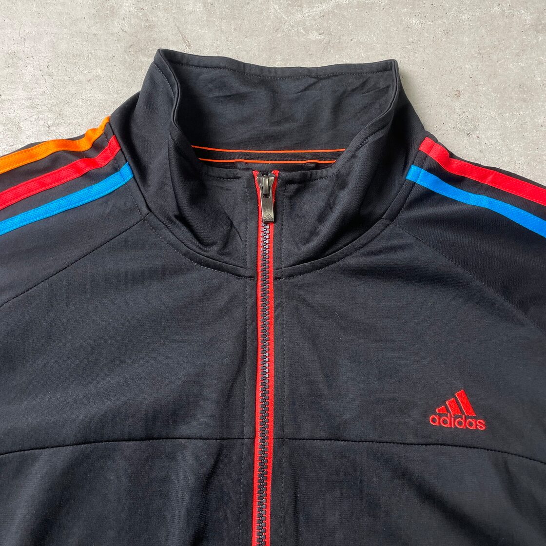 00年代 adidas アディダス トラックジャケット ジャージ サイドライン 