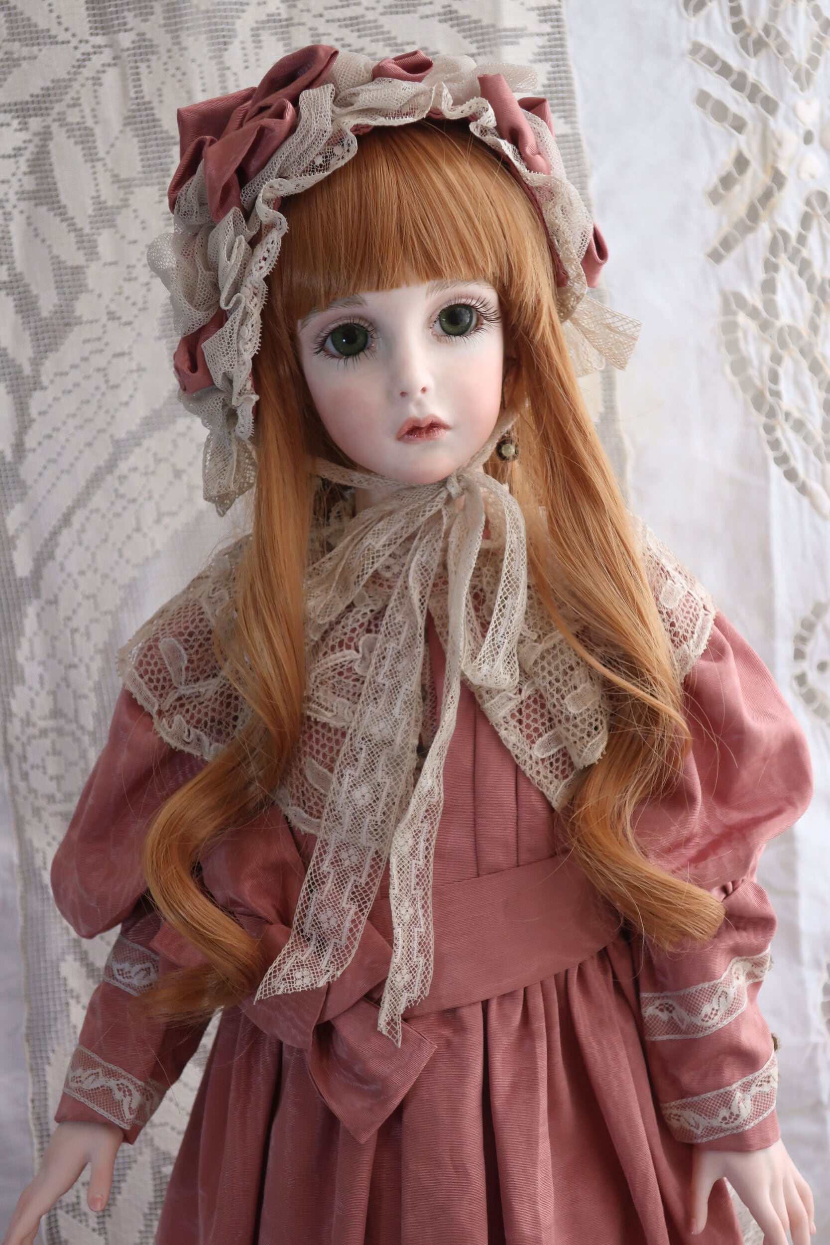 ベラ（約63cm）ビスクドール 三輪輝子作品 | 創作人形館ミワドールBASE店