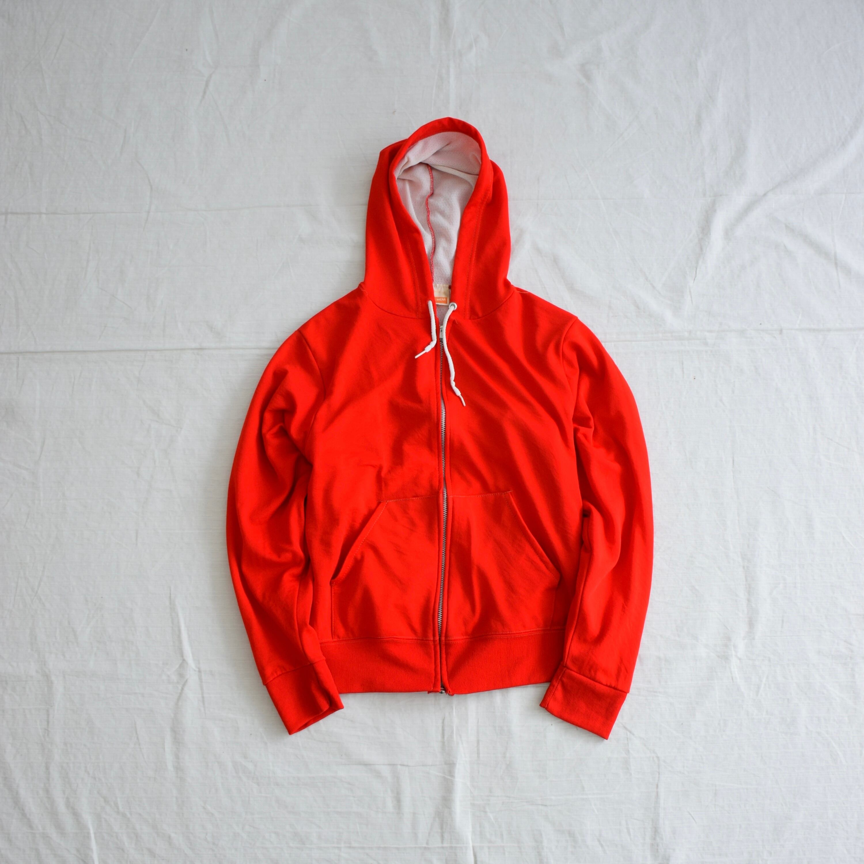 90's RUSSELL ATHLETIC ワッフル地ダブルフェイスパーカー メンズXL